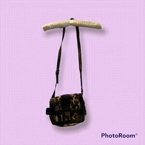 Jules & James Small Brown Animal Print Cross Body Bag Purse